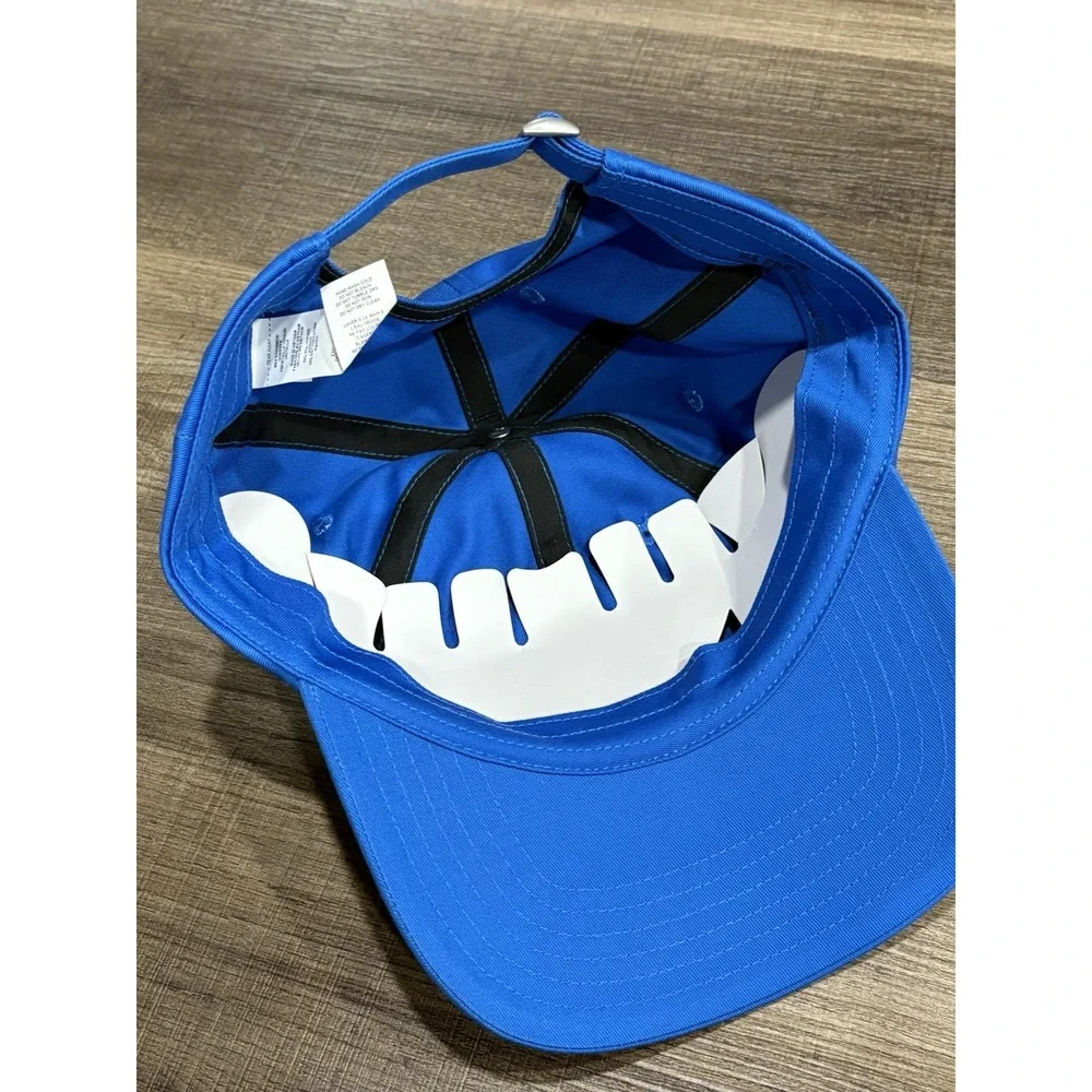 Under Armour Hat Mens UA Strapback Cap Cotton Blend Blue One‎ Size NWT